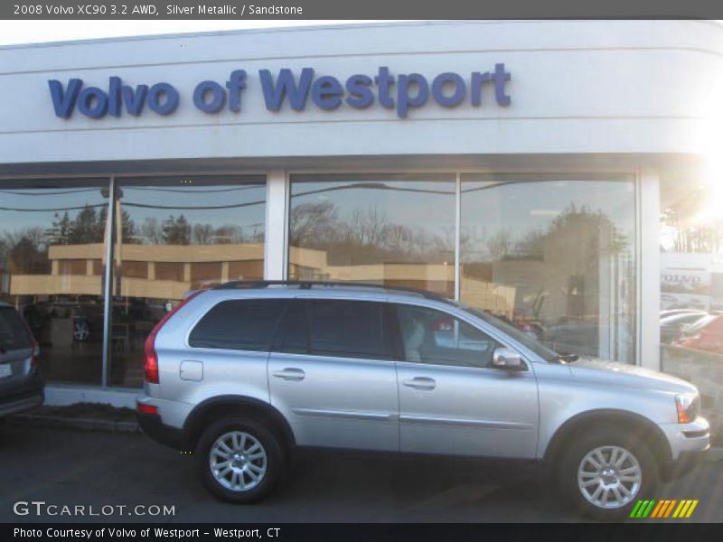 Silver Metallic / Sandstone 2008 Volvo XC90 3.2 AWD