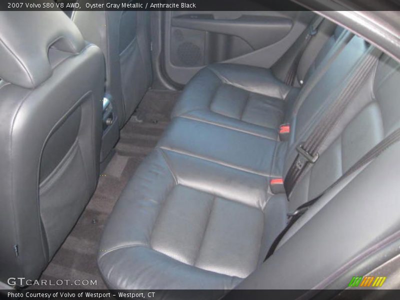 Oyster Gray Metallic / Anthracite Black 2007 Volvo S80 V8 AWD