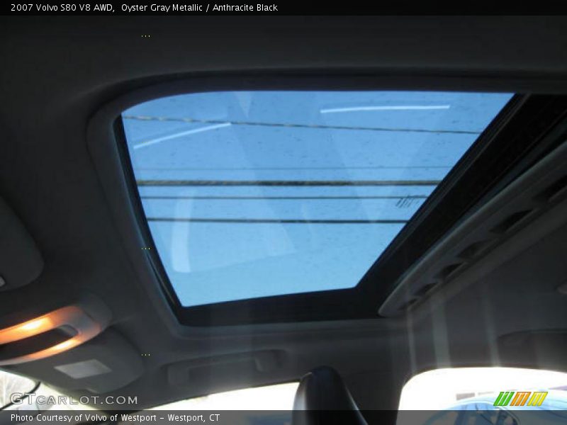 Oyster Gray Metallic / Anthracite Black 2007 Volvo S80 V8 AWD