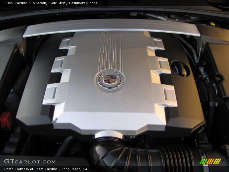 Gold Mist / Cashmere/Cocoa 2009 Cadillac CTS Sedan