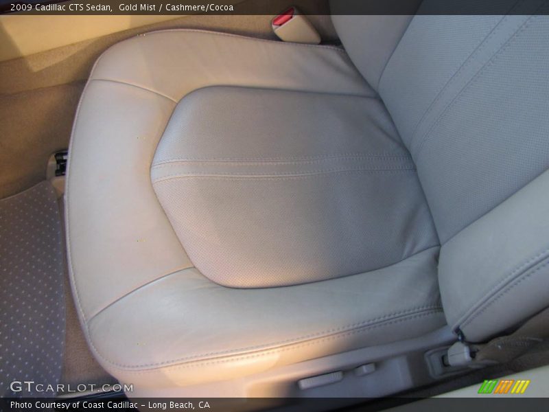 Gold Mist / Cashmere/Cocoa 2009 Cadillac CTS Sedan