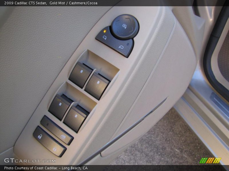 Gold Mist / Cashmere/Cocoa 2009 Cadillac CTS Sedan
