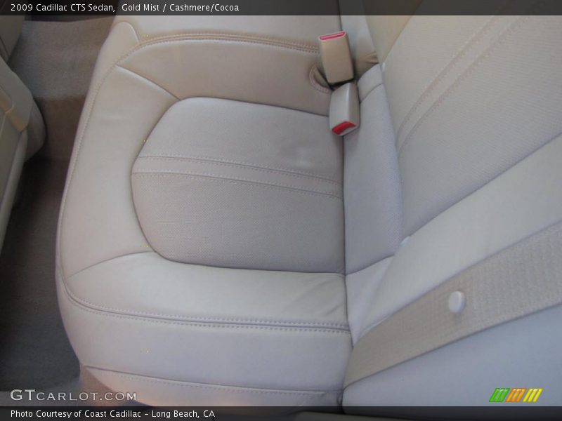 Gold Mist / Cashmere/Cocoa 2009 Cadillac CTS Sedan