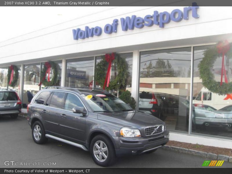 Titanium Gray Metallic / Graphite 2007 Volvo XC90 3.2 AWD