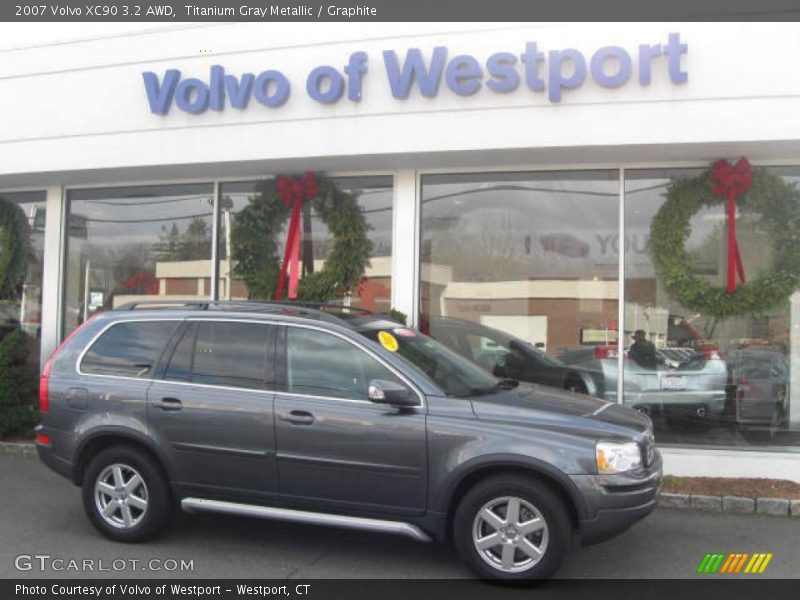 Titanium Gray Metallic / Graphite 2007 Volvo XC90 3.2 AWD