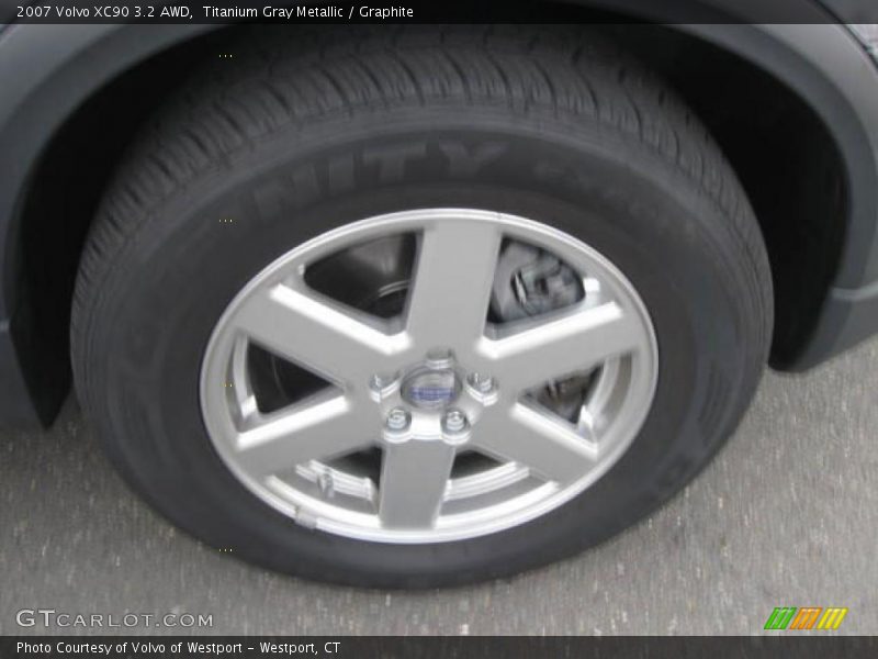 Titanium Gray Metallic / Graphite 2007 Volvo XC90 3.2 AWD
