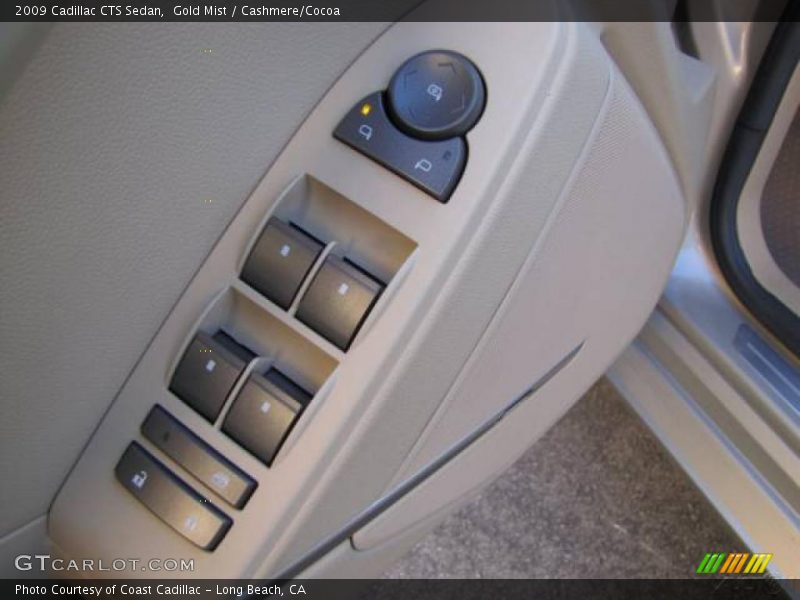Gold Mist / Cashmere/Cocoa 2009 Cadillac CTS Sedan