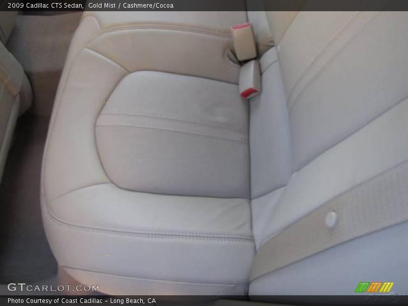 Gold Mist / Cashmere/Cocoa 2009 Cadillac CTS Sedan