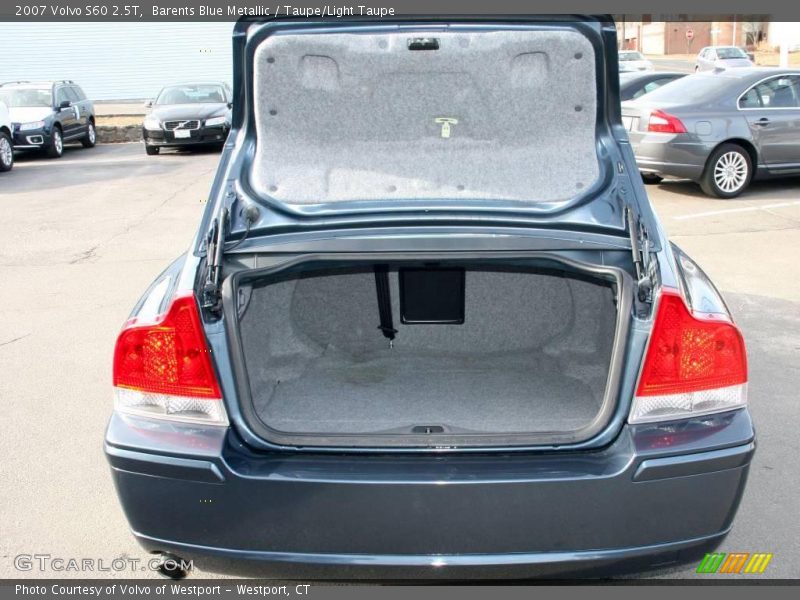 Barents Blue Metallic / Taupe/Light Taupe 2007 Volvo S60 2.5T