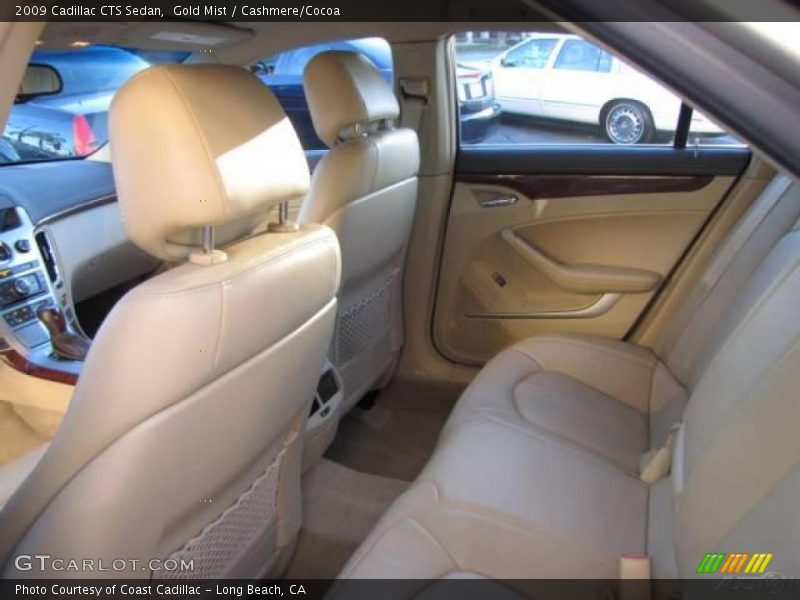 Gold Mist / Cashmere/Cocoa 2009 Cadillac CTS Sedan