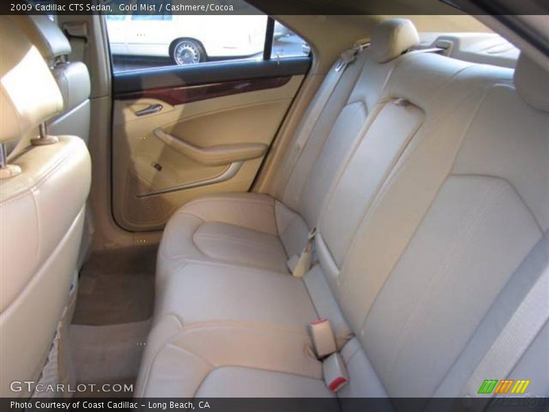 Gold Mist / Cashmere/Cocoa 2009 Cadillac CTS Sedan