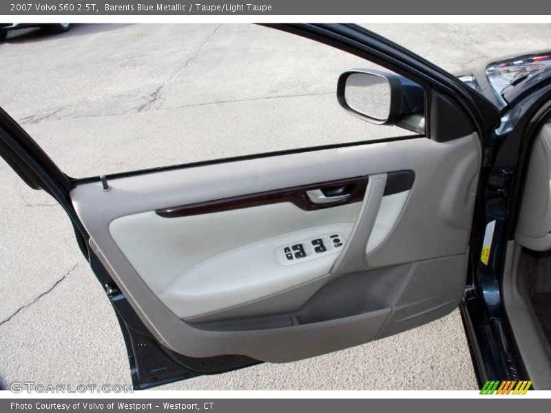 Barents Blue Metallic / Taupe/Light Taupe 2007 Volvo S60 2.5T