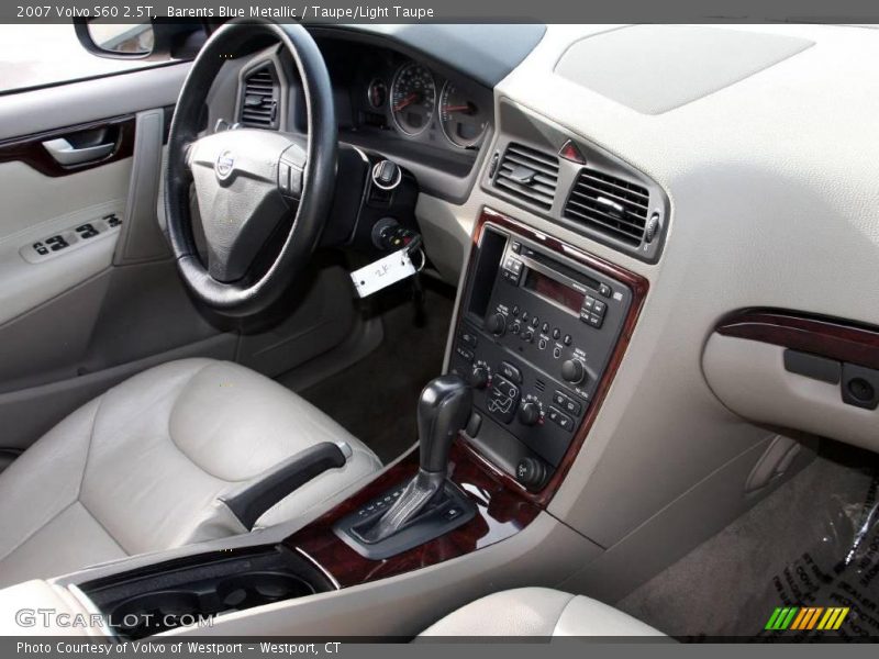 Barents Blue Metallic / Taupe/Light Taupe 2007 Volvo S60 2.5T