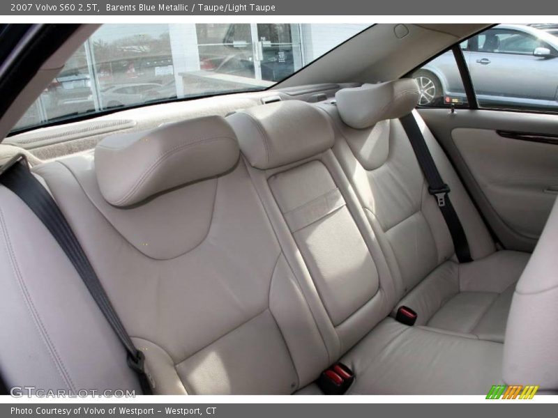 Barents Blue Metallic / Taupe/Light Taupe 2007 Volvo S60 2.5T