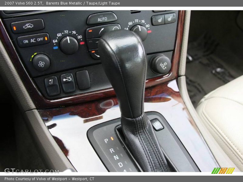Barents Blue Metallic / Taupe/Light Taupe 2007 Volvo S60 2.5T