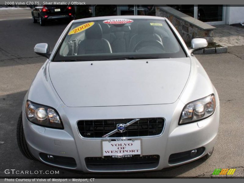 Silver Metallic / Offblack 2008 Volvo C70 T5
