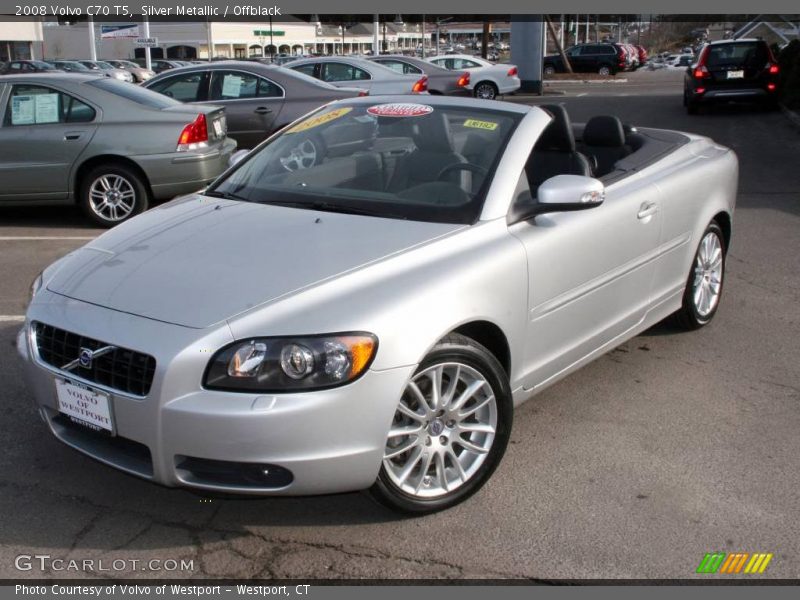 Silver Metallic / Offblack 2008 Volvo C70 T5