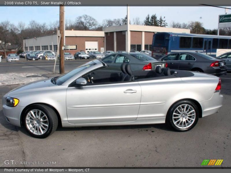 Silver Metallic / Offblack 2008 Volvo C70 T5