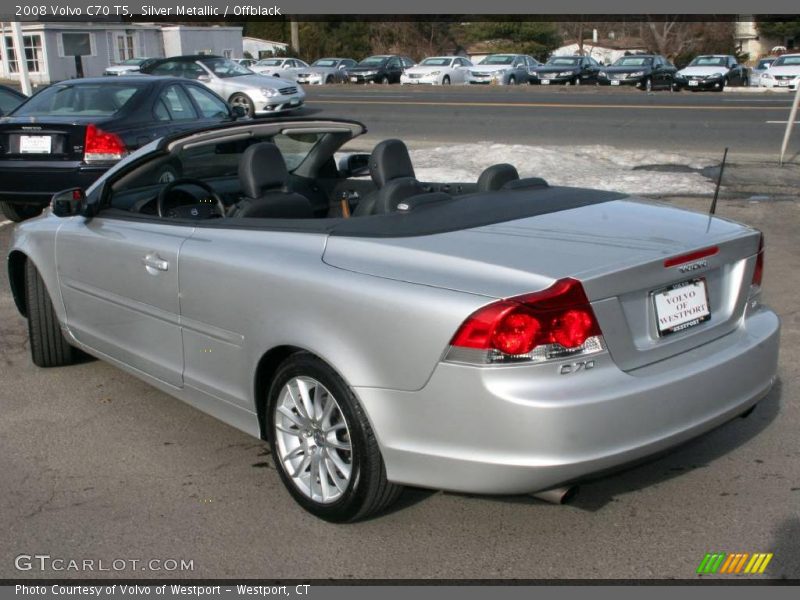 Silver Metallic / Offblack 2008 Volvo C70 T5