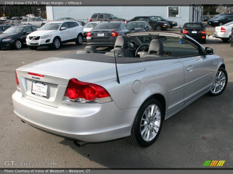 Silver Metallic / Offblack 2008 Volvo C70 T5