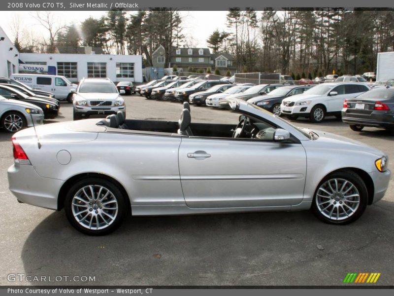 Silver Metallic / Offblack 2008 Volvo C70 T5