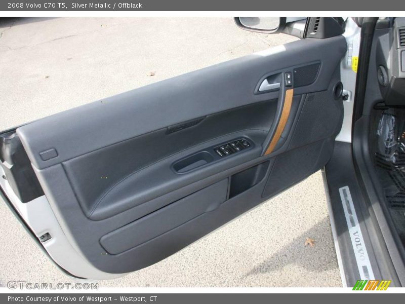 Silver Metallic / Offblack 2008 Volvo C70 T5