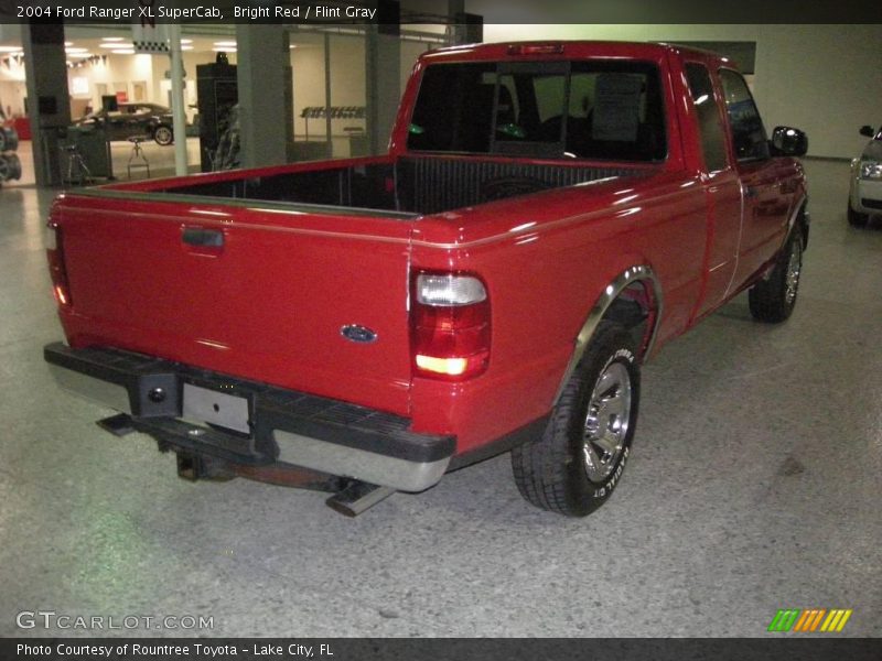 Bright Red / Flint Gray 2004 Ford Ranger XL SuperCab