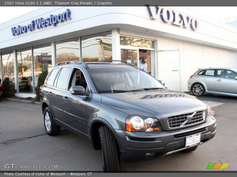 Titanium Gray Metallic / Graphite 2007 Volvo XC90 3.2 AWD