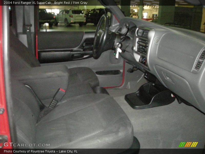 Bright Red / Flint Gray 2004 Ford Ranger XL SuperCab