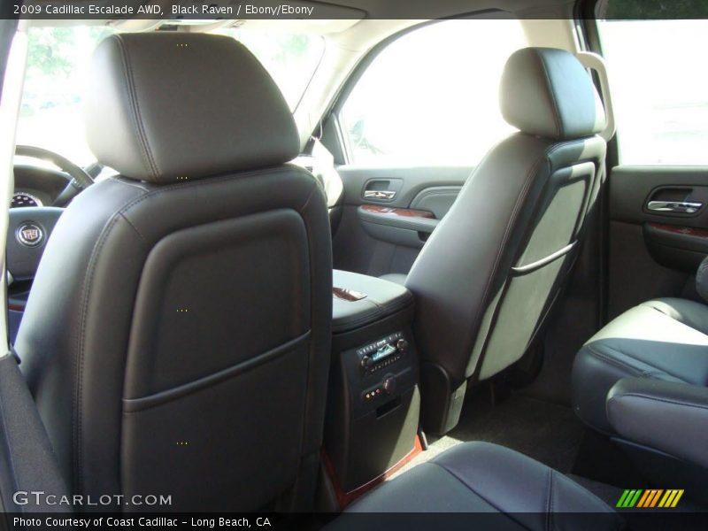 Black Raven / Ebony/Ebony 2009 Cadillac Escalade AWD