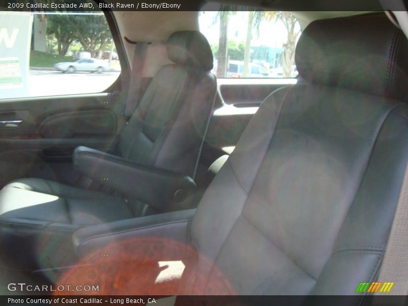 Black Raven / Ebony/Ebony 2009 Cadillac Escalade AWD