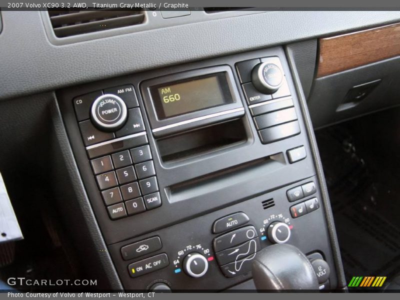 Titanium Gray Metallic / Graphite 2007 Volvo XC90 3.2 AWD