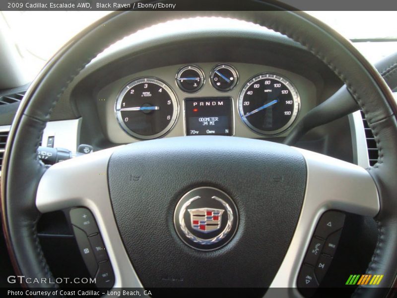 Black Raven / Ebony/Ebony 2009 Cadillac Escalade AWD