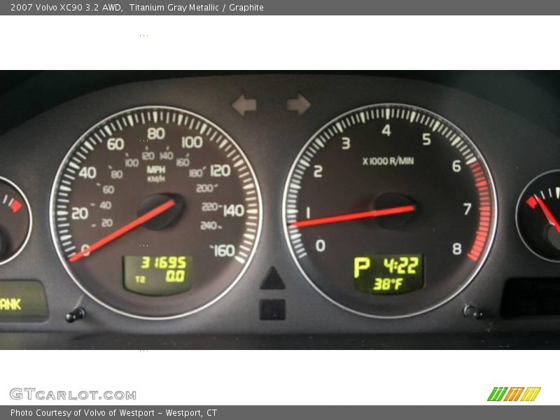 Titanium Gray Metallic / Graphite 2007 Volvo XC90 3.2 AWD