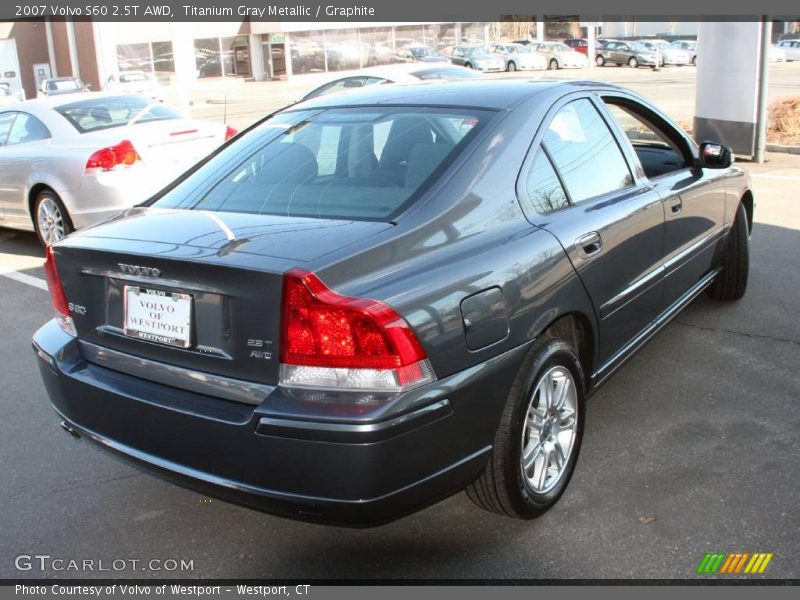 Titanium Gray Metallic / Graphite 2007 Volvo S60 2.5T AWD