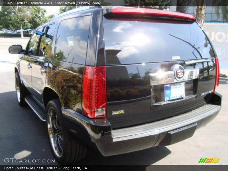 Black Raven / Ebony/Ebony 2009 Cadillac Escalade AWD
