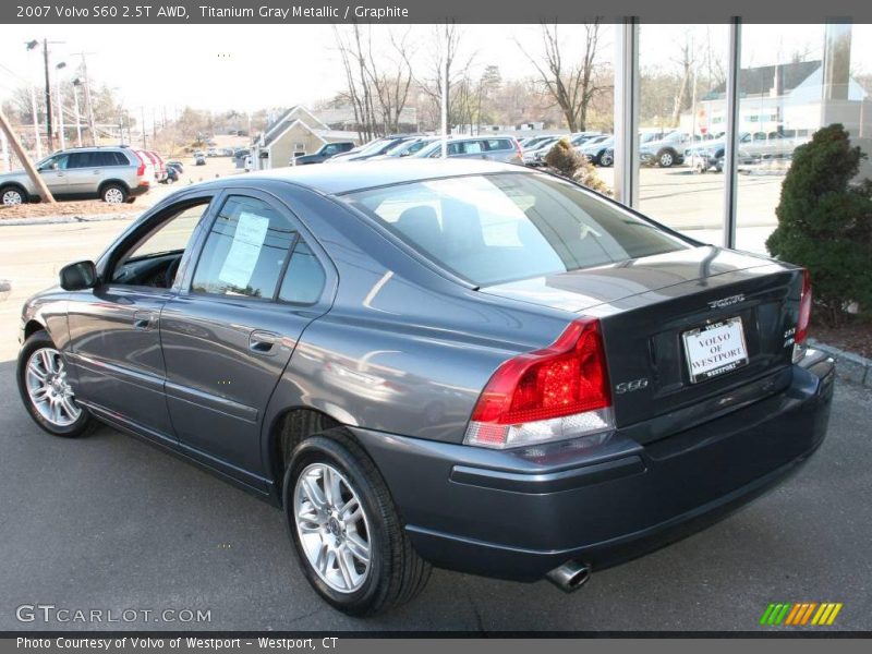 Titanium Gray Metallic / Graphite 2007 Volvo S60 2.5T AWD