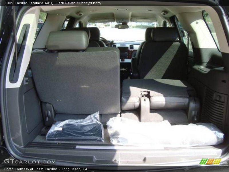 Black Raven / Ebony/Ebony 2009 Cadillac Escalade AWD