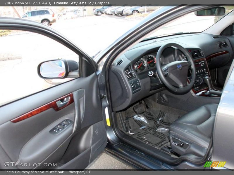 Titanium Gray Metallic / Graphite 2007 Volvo S60 2.5T AWD