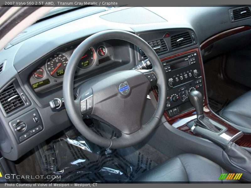 Titanium Gray Metallic / Graphite 2007 Volvo S60 2.5T AWD