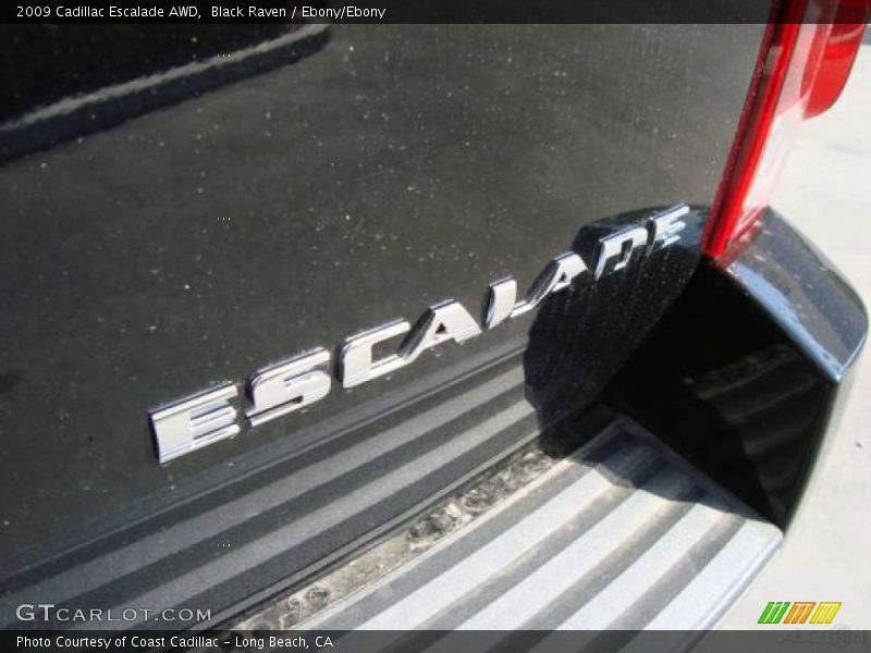 Black Raven / Ebony/Ebony 2009 Cadillac Escalade AWD