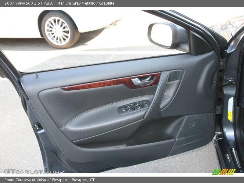 Titanium Gray Metallic / Graphite 2007 Volvo S60 2.5T AWD