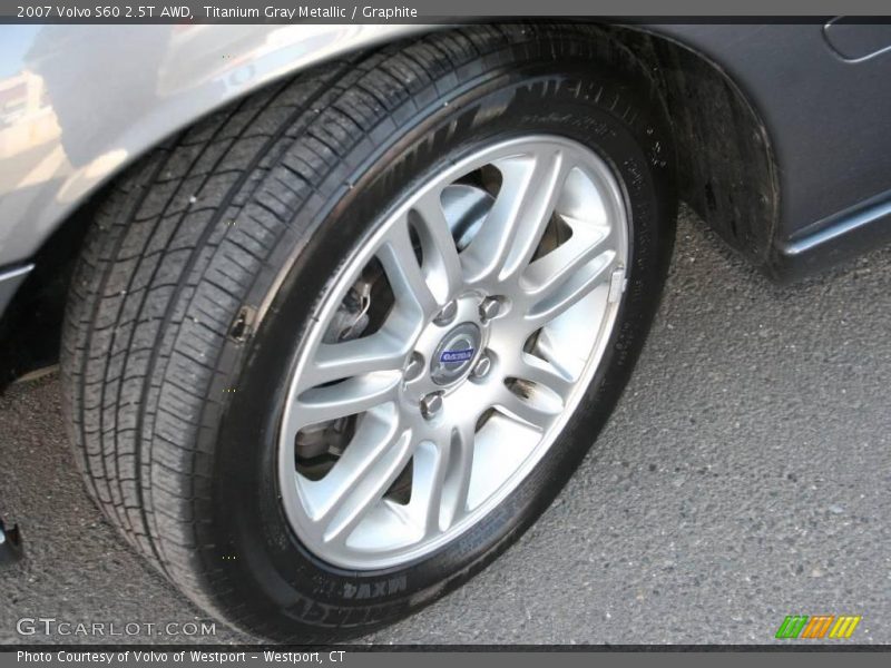 Titanium Gray Metallic / Graphite 2007 Volvo S60 2.5T AWD