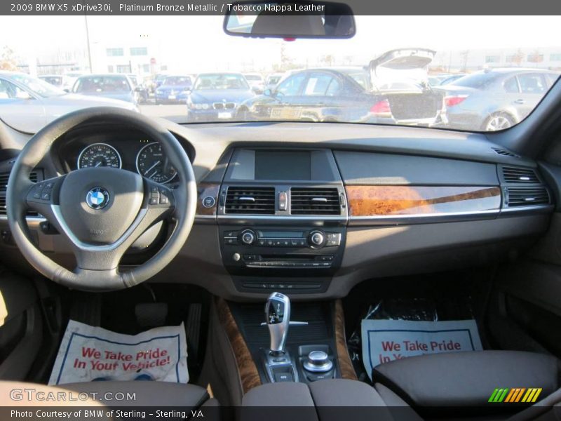 Platinum Bronze Metallic / Tobacco Nappa Leather 2009 BMW X5 xDrive30i