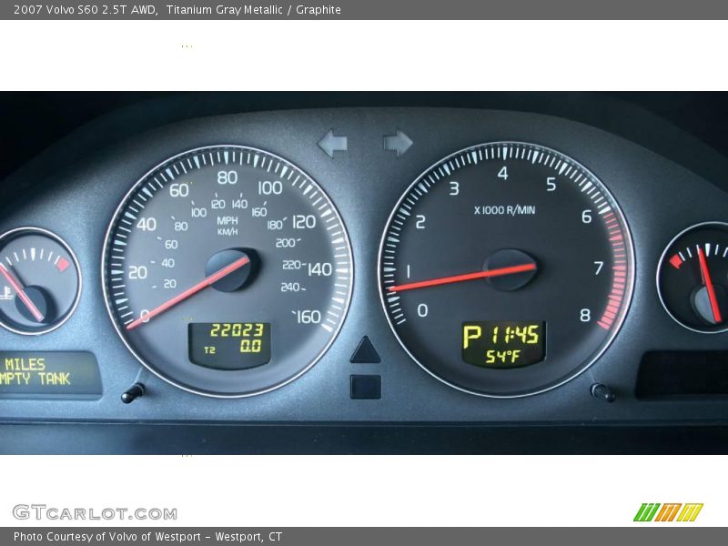 Titanium Gray Metallic / Graphite 2007 Volvo S60 2.5T AWD