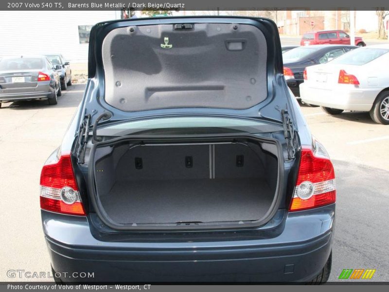 Barents Blue Metallic / Dark Beige/Quartz 2007 Volvo S40 T5