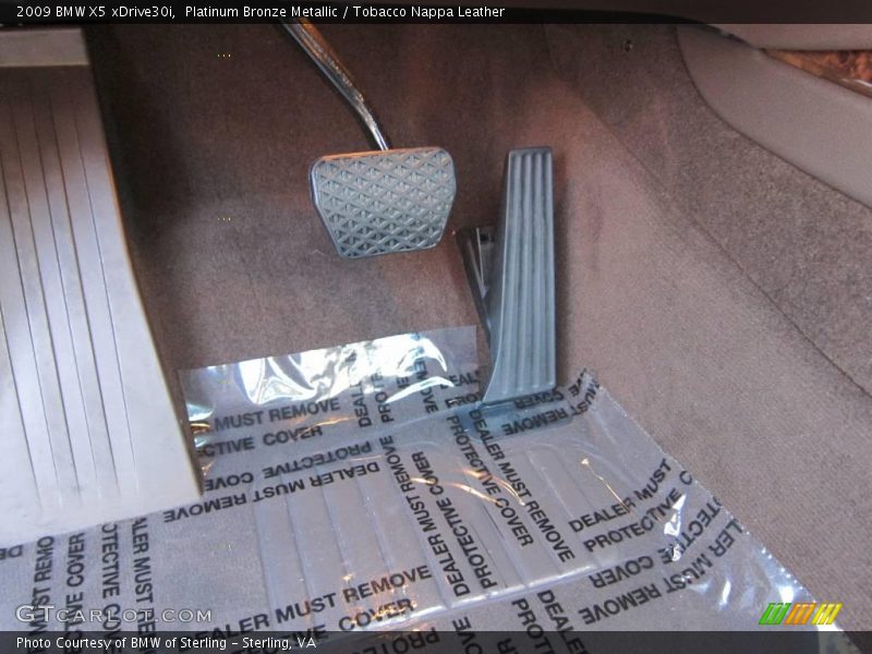 Platinum Bronze Metallic / Tobacco Nappa Leather 2009 BMW X5 xDrive30i