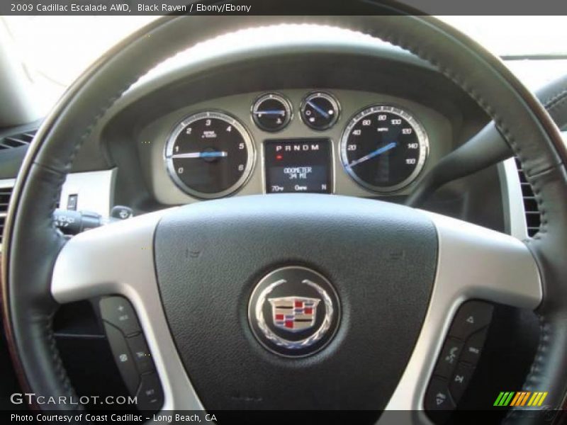 Black Raven / Ebony/Ebony 2009 Cadillac Escalade AWD