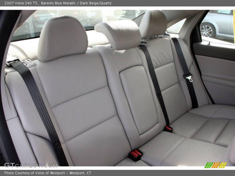 Barents Blue Metallic / Dark Beige/Quartz 2007 Volvo S40 T5