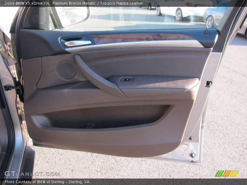 Platinum Bronze Metallic / Tobacco Nappa Leather 2009 BMW X5 xDrive30i